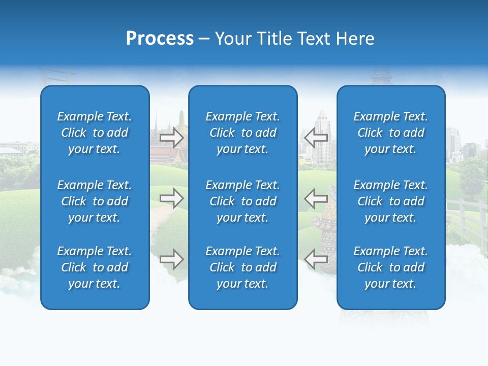 Spirit Pasture Relax PowerPoint Template