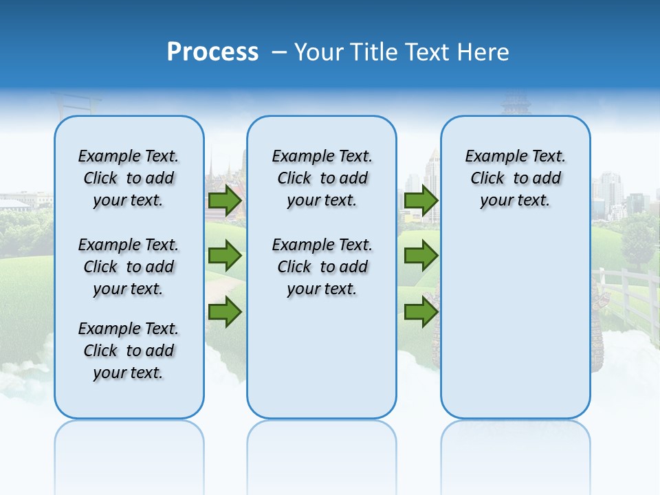 Spirit Pasture Relax PowerPoint Template