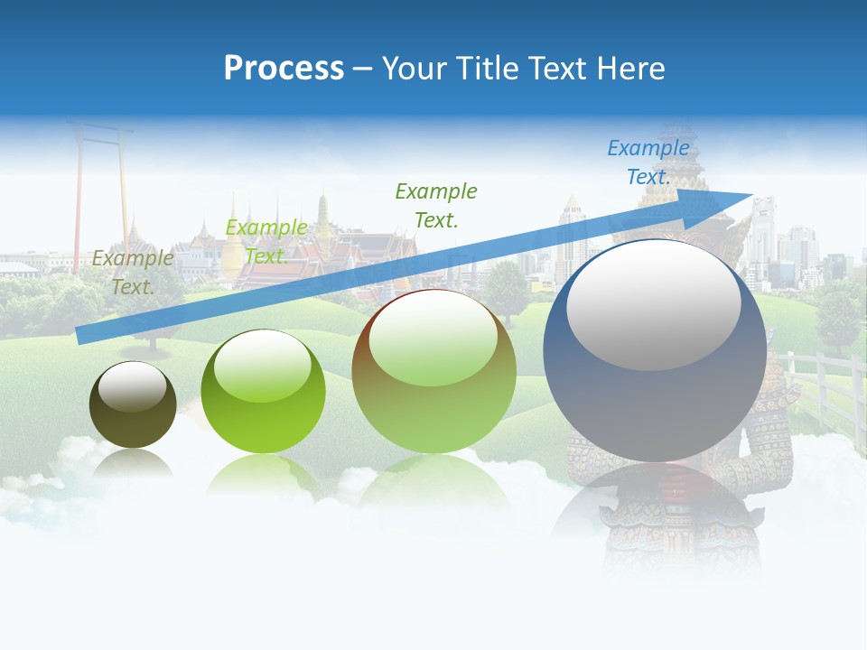 Spirit Pasture Relax PowerPoint Template