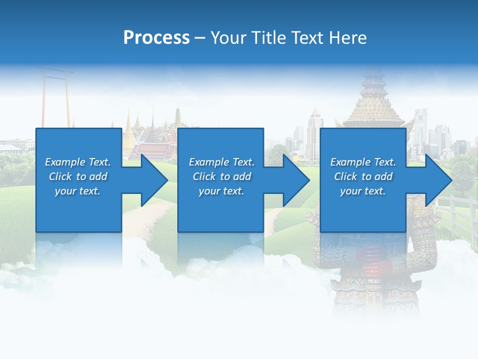 Spirit Pasture Relax PowerPoint Template