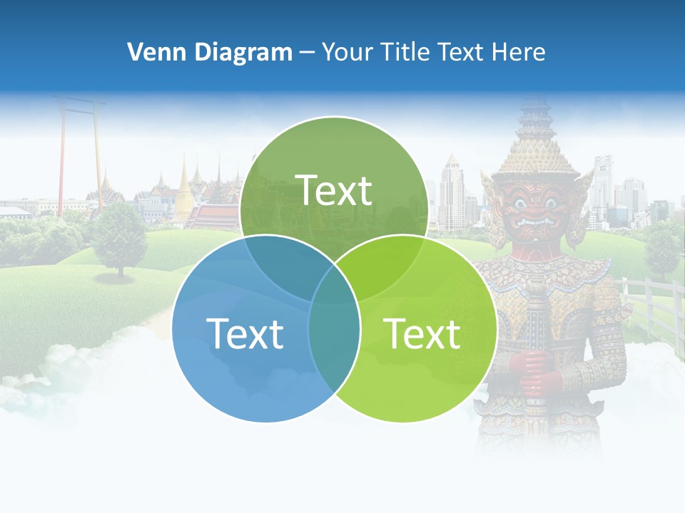 Spirit Pasture Relax PowerPoint Template