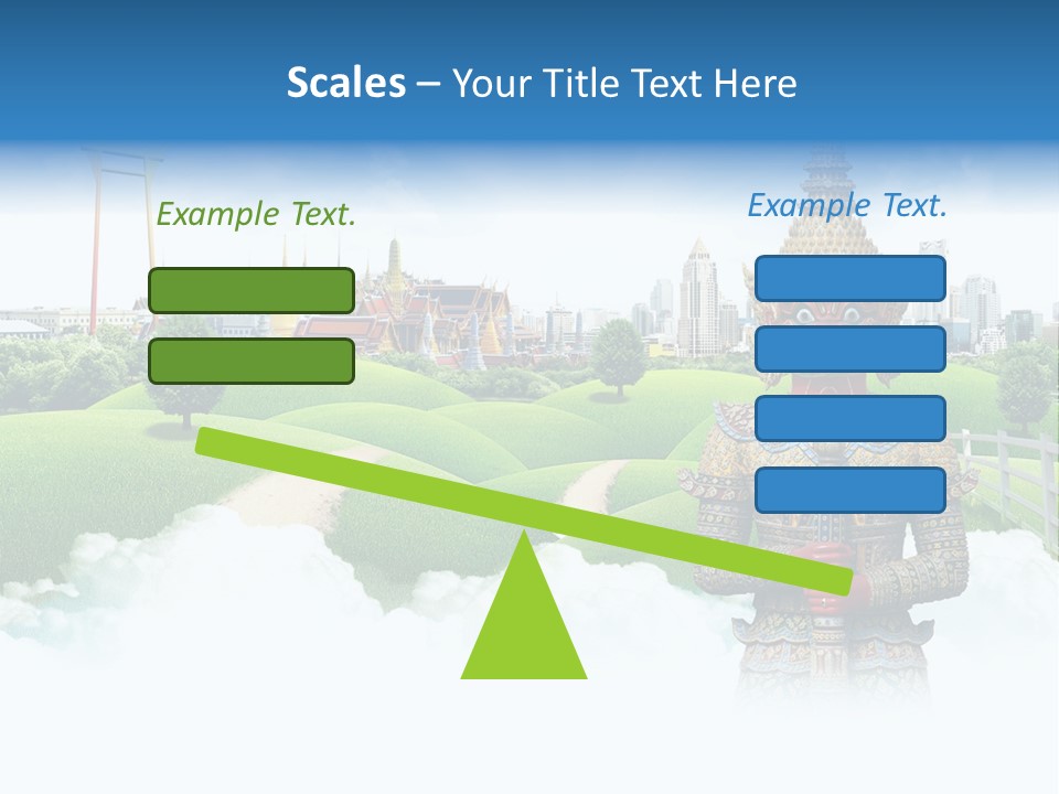 Spirit Pasture Relax PowerPoint Template