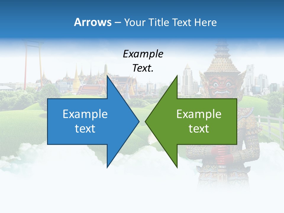 Spirit Pasture Relax PowerPoint Template