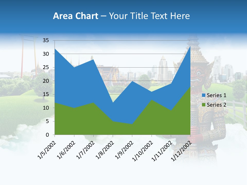 Spirit Pasture Relax PowerPoint Template