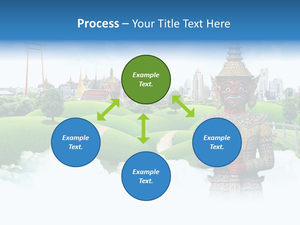 Spirit Pasture Relax PowerPoint Template