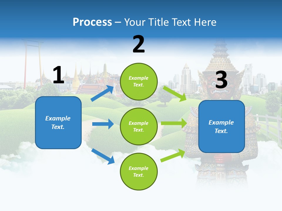 Spirit Pasture Relax PowerPoint Template