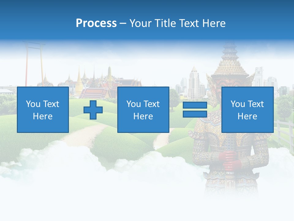 Spirit Pasture Relax PowerPoint Template