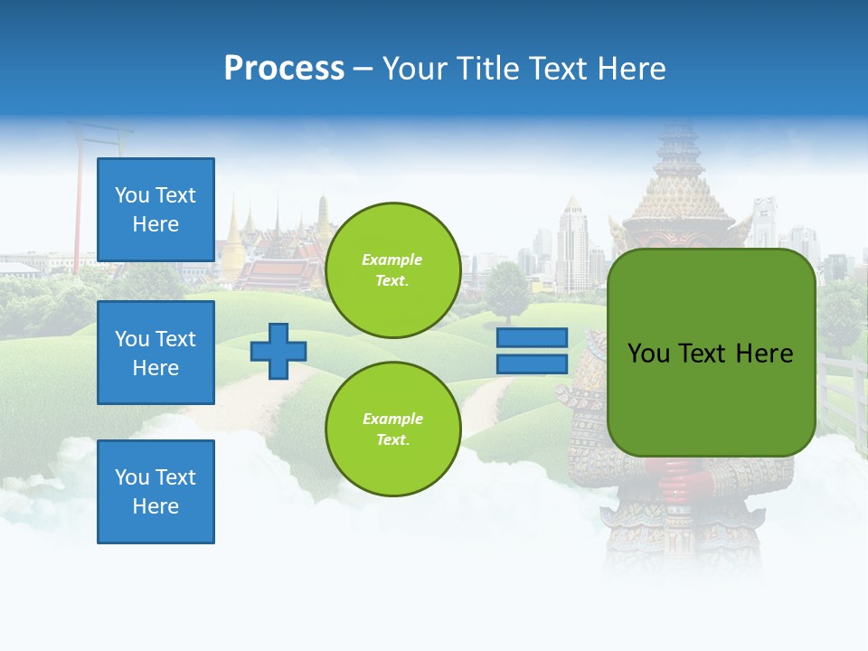 Spirit Pasture Relax PowerPoint Template