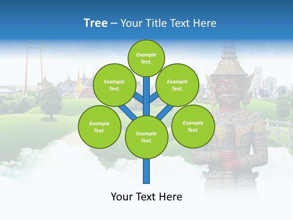 Spirit Pasture Relax PowerPoint Template