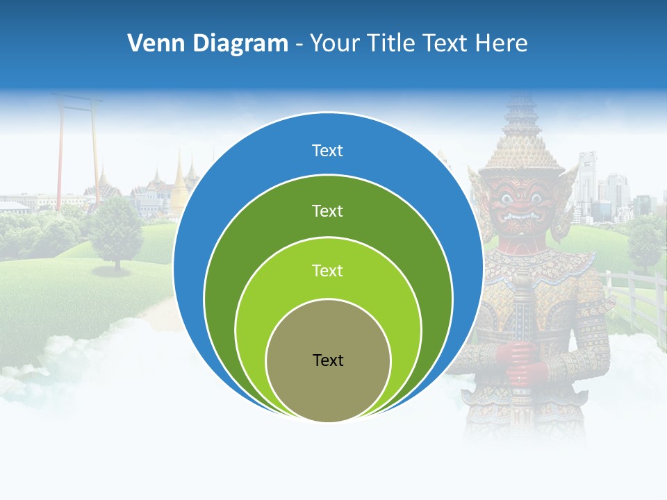 Spirit Pasture Relax PowerPoint Template