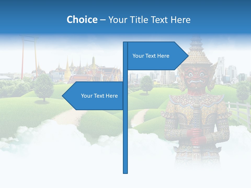 Spirit Pasture Relax PowerPoint Template