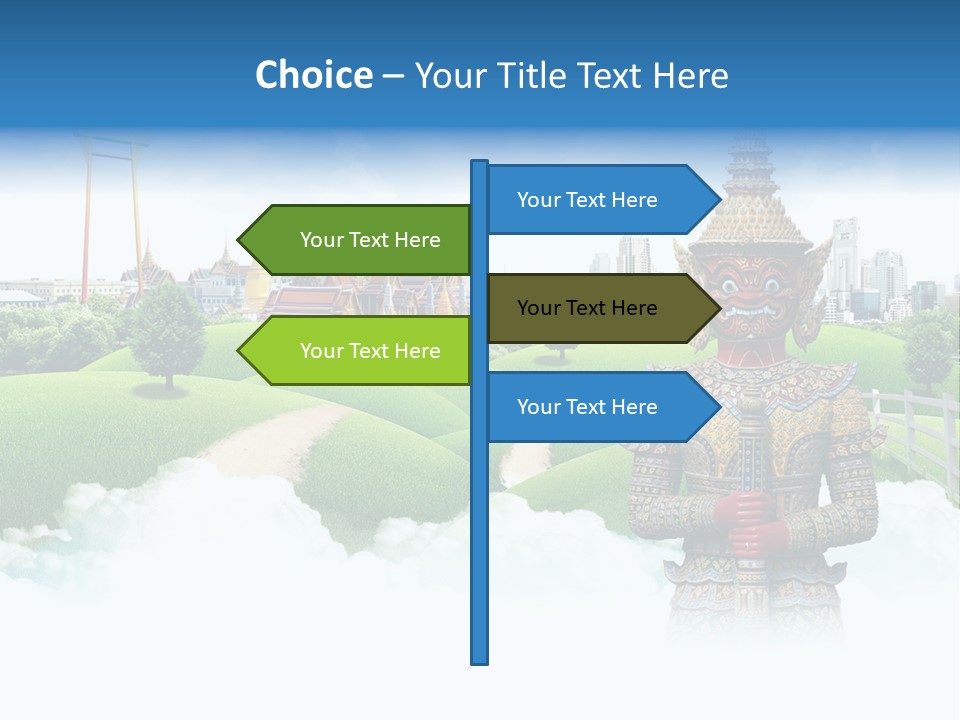 Spirit Pasture Relax PowerPoint Template