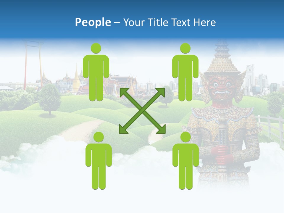 Spirit Pasture Relax PowerPoint Template