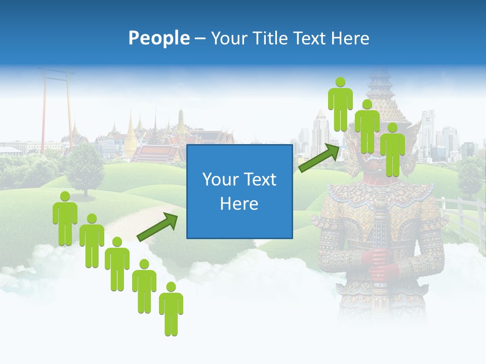 Spirit Pasture Relax PowerPoint Template