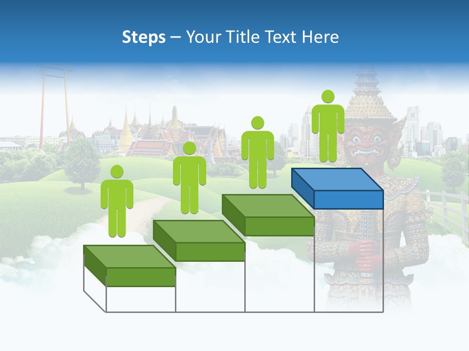 Spirit Pasture Relax PowerPoint Template