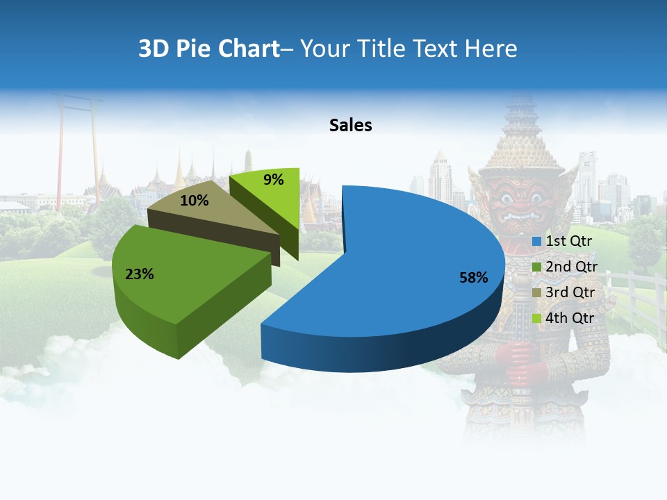 Spirit Pasture Relax PowerPoint Template