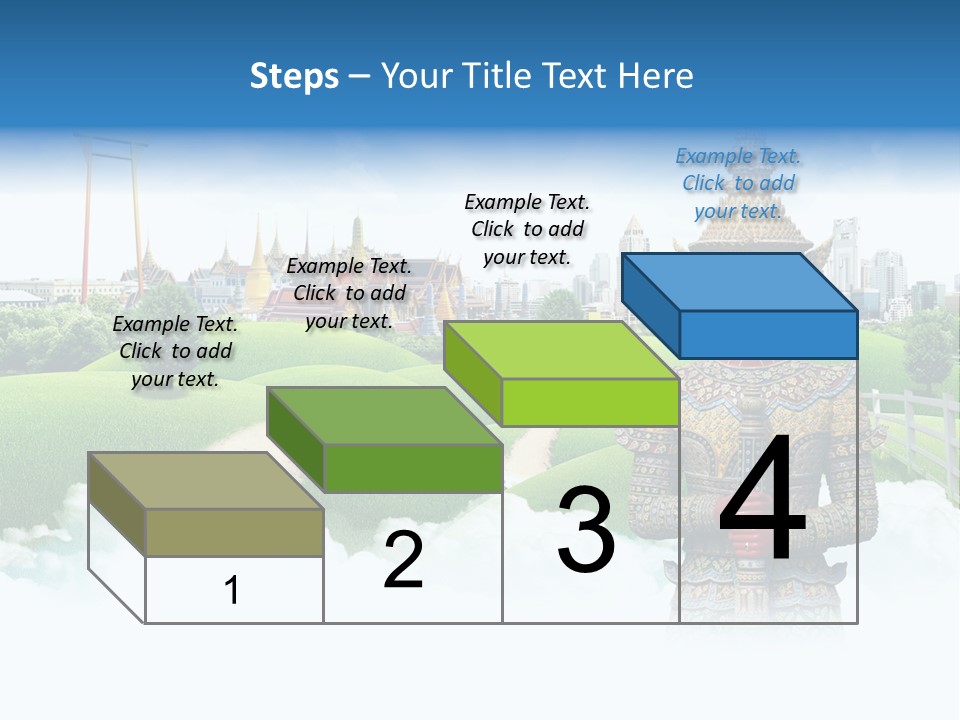 Spirit Pasture Relax PowerPoint Template