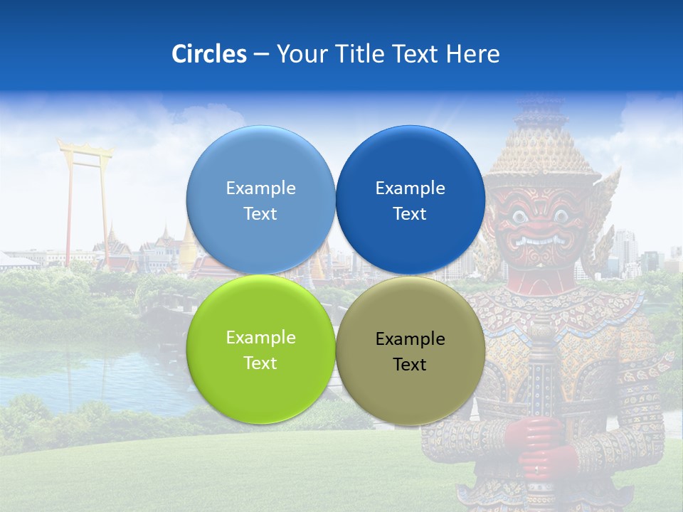 Background Siam Recreation PowerPoint Template