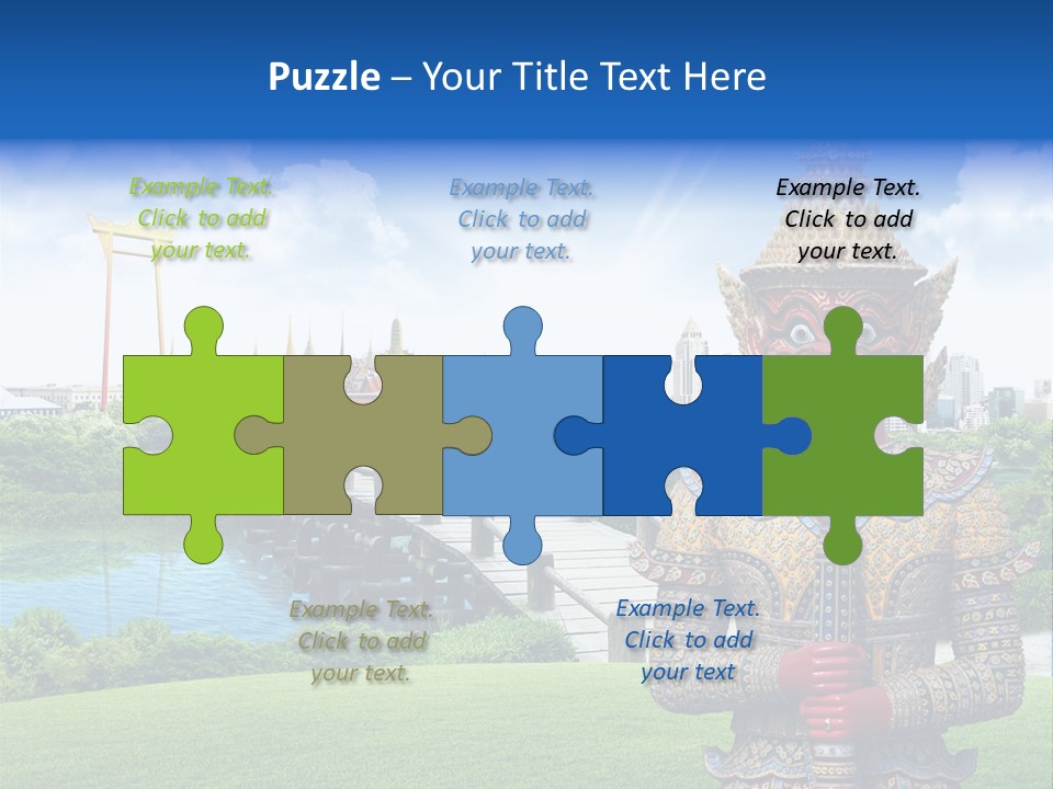 Background Siam Recreation PowerPoint Template