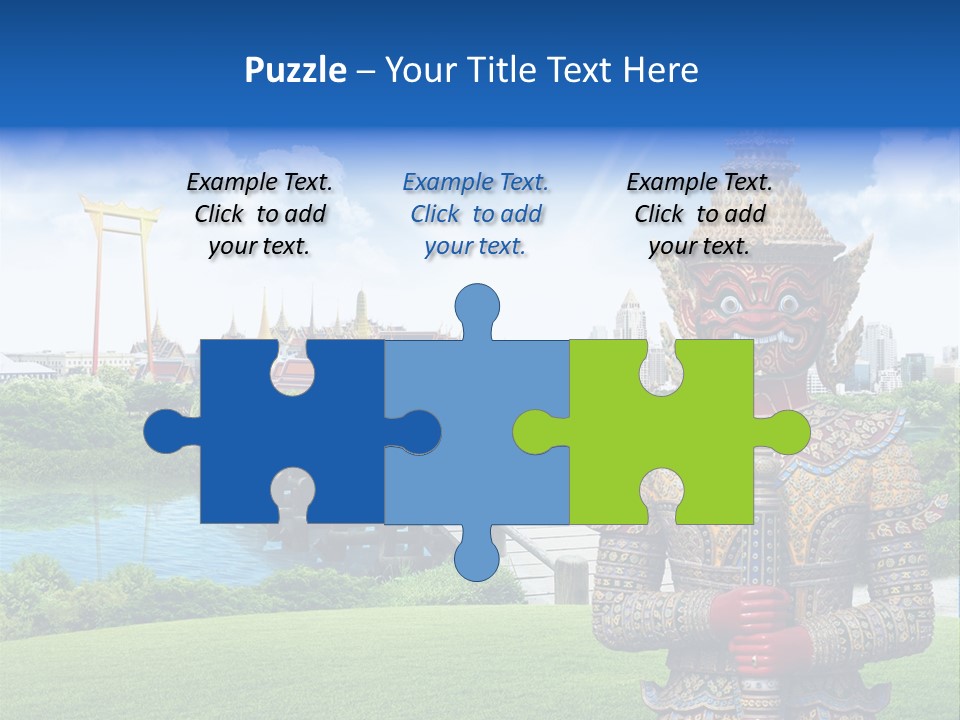 Background Siam Recreation PowerPoint Template