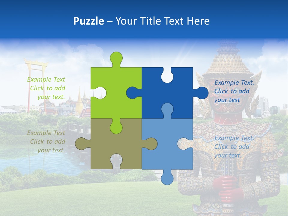 Background Siam Recreation PowerPoint Template