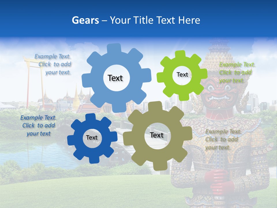 Background Siam Recreation PowerPoint Template