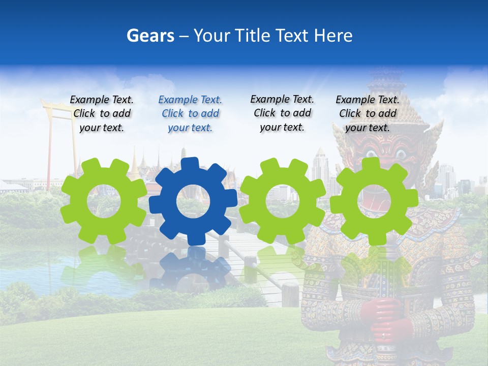 Background Siam Recreation PowerPoint Template