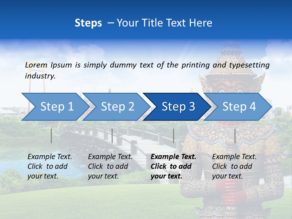 Background Siam Recreation PowerPoint Template