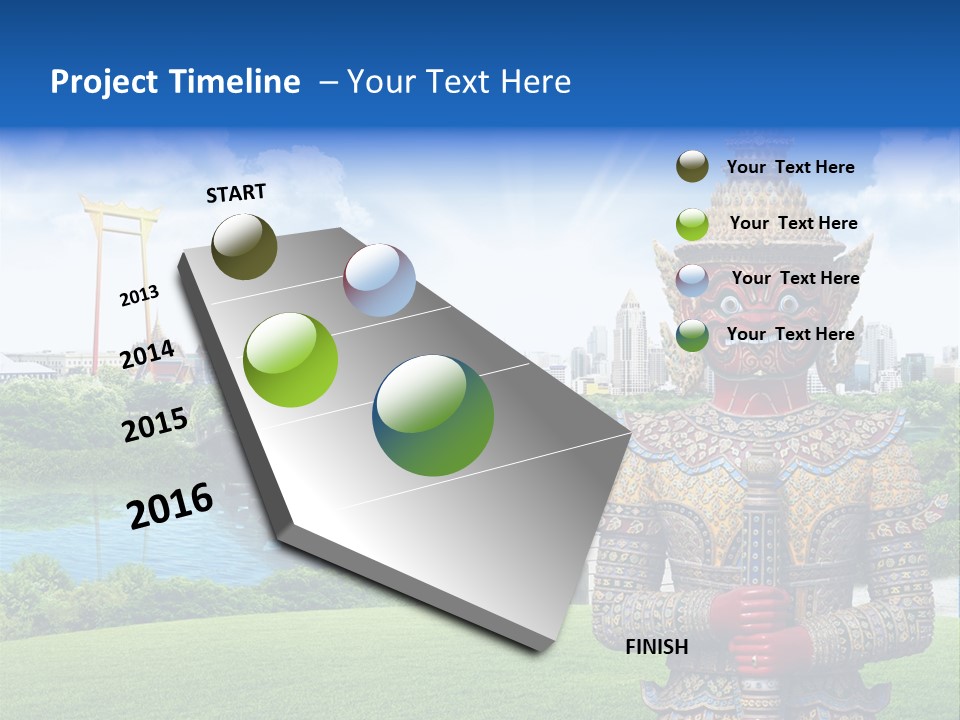 Background Siam Recreation PowerPoint Template