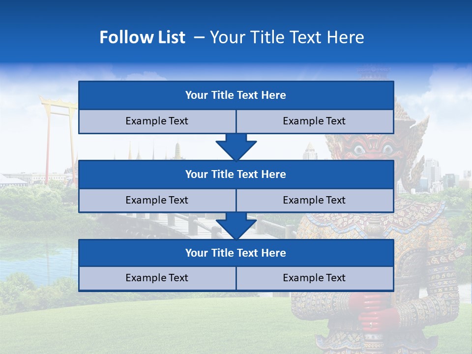 Background Siam Recreation PowerPoint Template