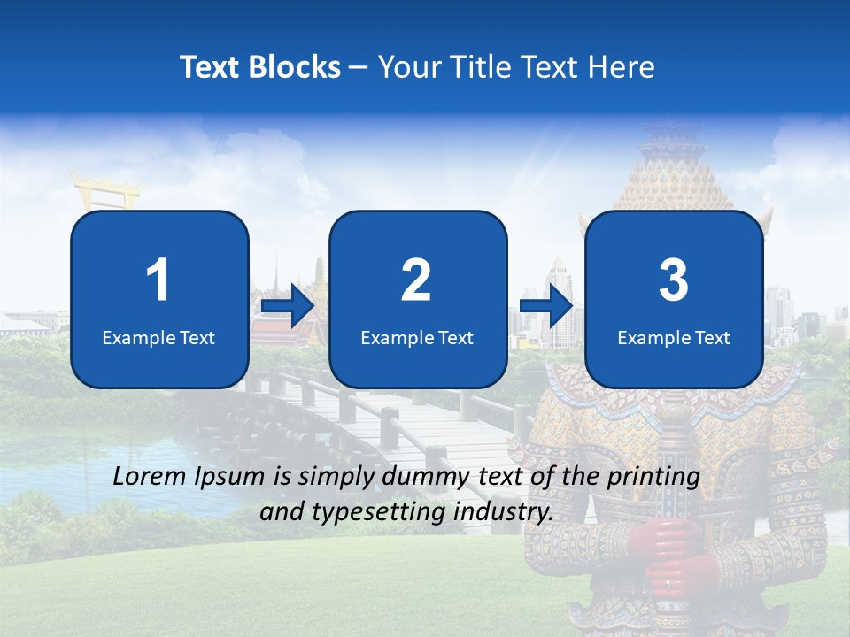 Background Siam Recreation PowerPoint Template
