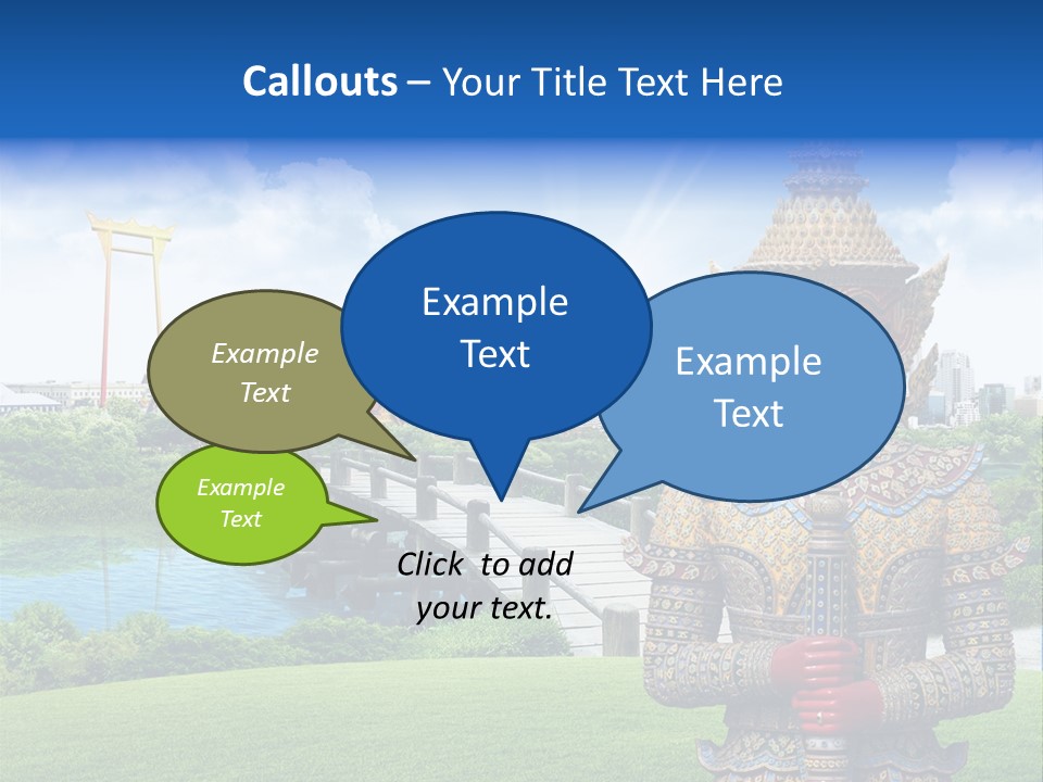 Background Siam Recreation PowerPoint Template