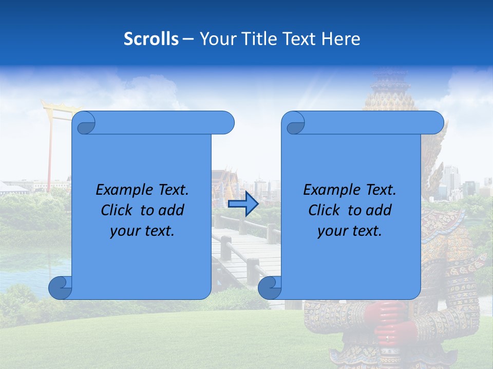 Background Siam Recreation PowerPoint Template