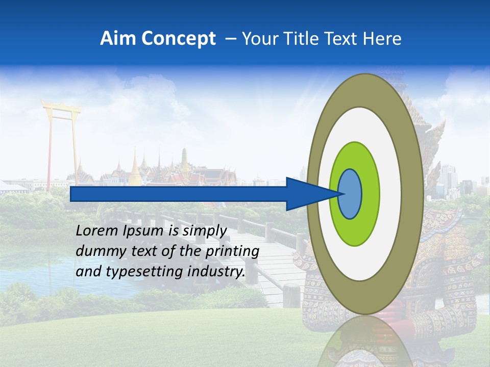 Background Siam Recreation PowerPoint Template