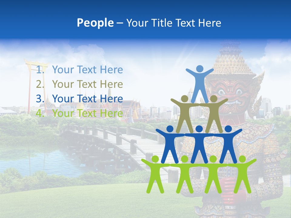 Background Siam Recreation PowerPoint Template