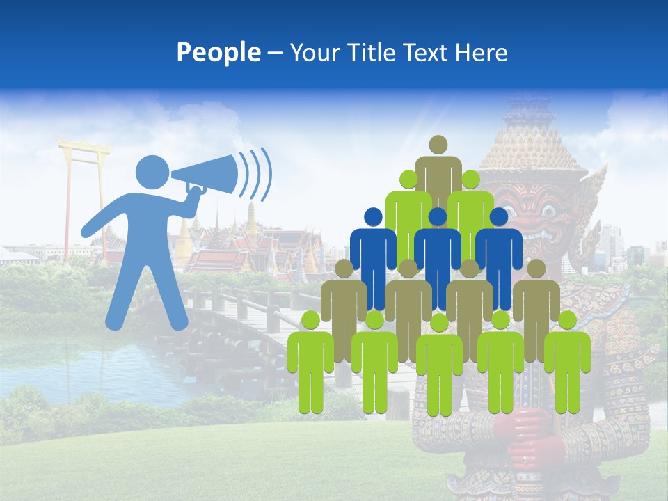 Background Siam Recreation PowerPoint Template