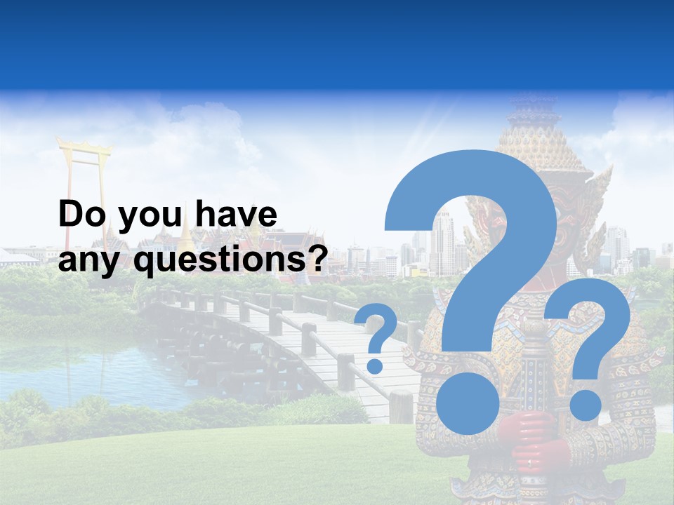 Background Siam Recreation PowerPoint Template