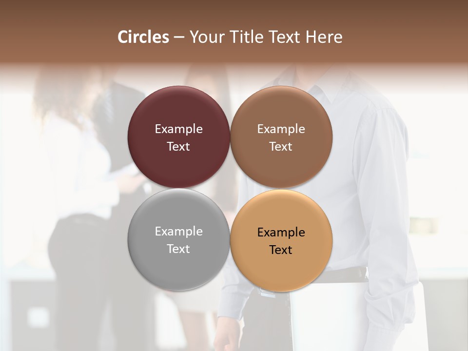 Light Girl Men PowerPoint Template