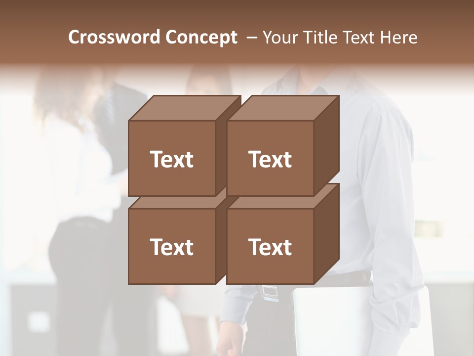 Light Girl Men PowerPoint Template