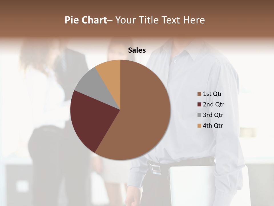 Light Girl Men PowerPoint Template