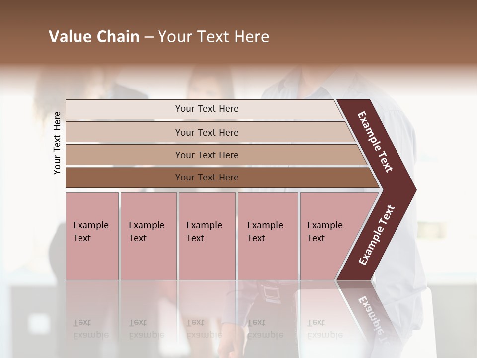 Light Girl Men PowerPoint Template