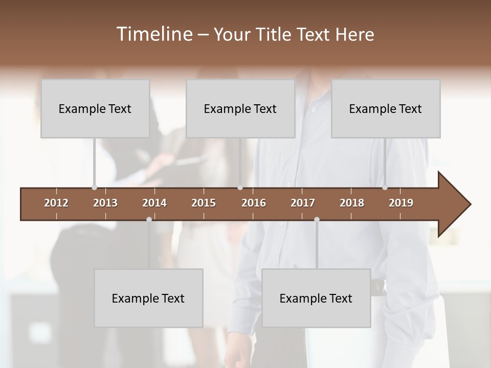 Light Girl Men PowerPoint Template
