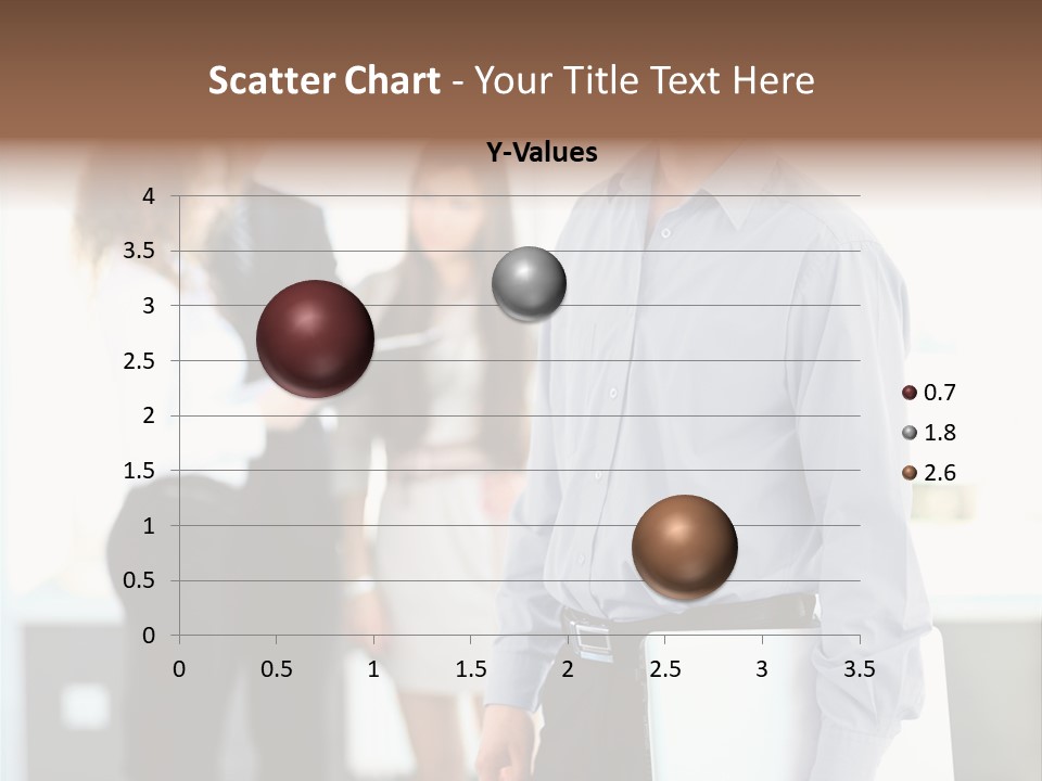 Light Girl Men PowerPoint Template