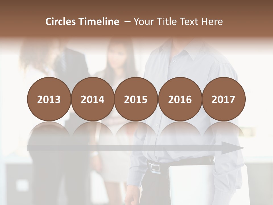 Light Girl Men PowerPoint Template