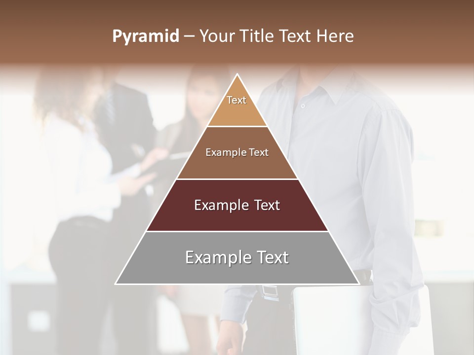 Light Girl Men PowerPoint Template