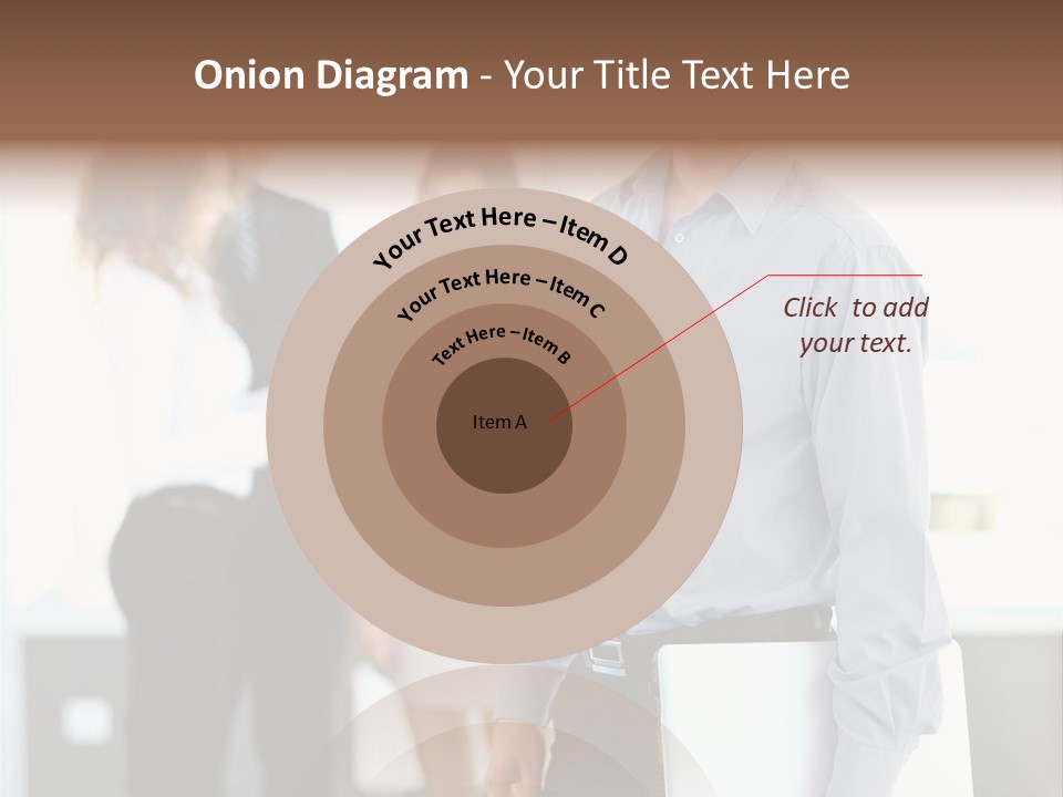 Light Girl Men PowerPoint Template