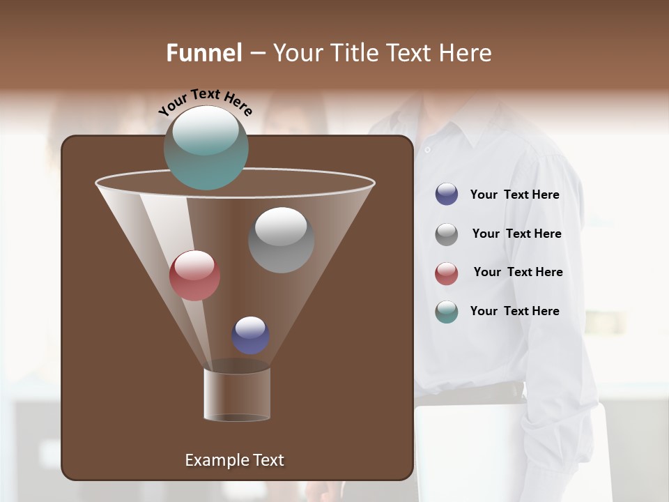 Light Girl Men PowerPoint Template