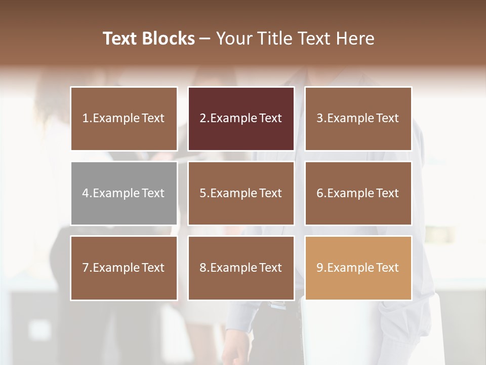 Light Girl Men PowerPoint Template