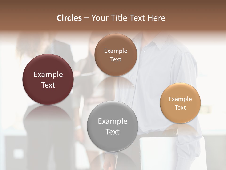 Light Girl Men PowerPoint Template