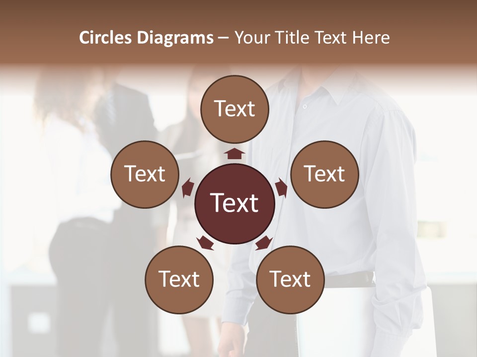 Light Girl Men PowerPoint Template